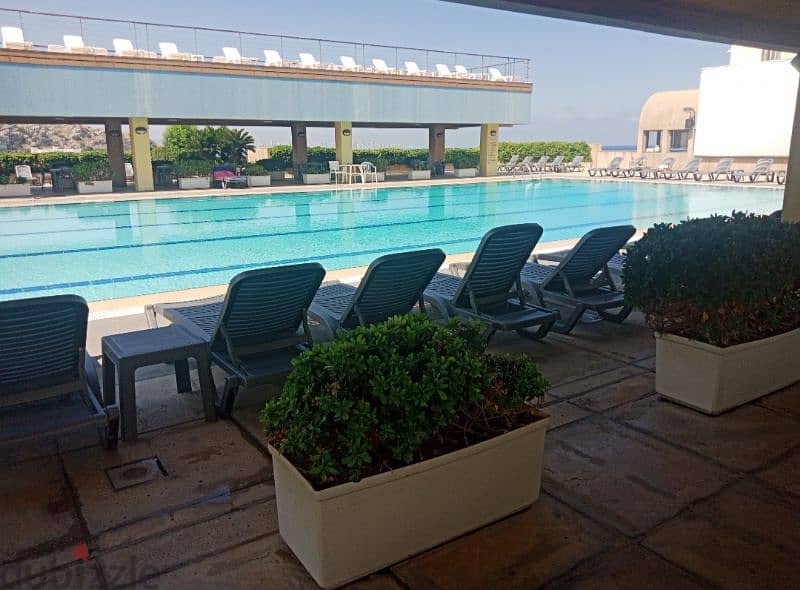 Siwar Chalet furnished Rooftop Pool Yearly rent 5000$ Monthly 900$ 6
