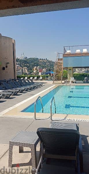 Siwar Chalet furnished Rooftop Pool Yearly rent 5000$ Monthly 900$ 11