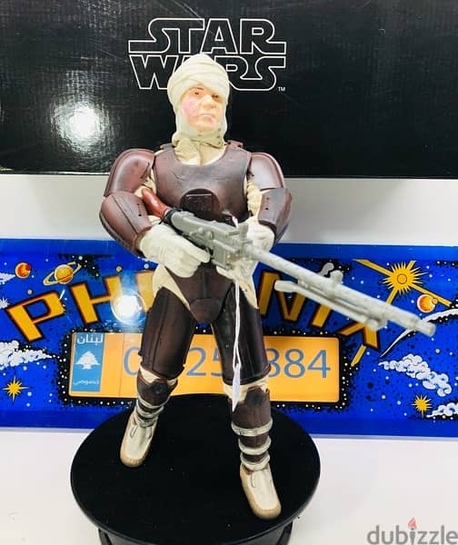 1/6 Vintage Action Figure Figurine Star Wars DENGAR Bounty Hunter 0