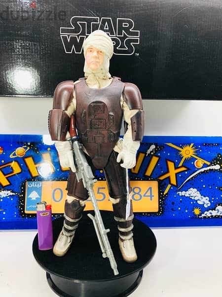 1/6 Vintage Action Figure Figurine Star Wars DENGAR Bounty Hunter 3