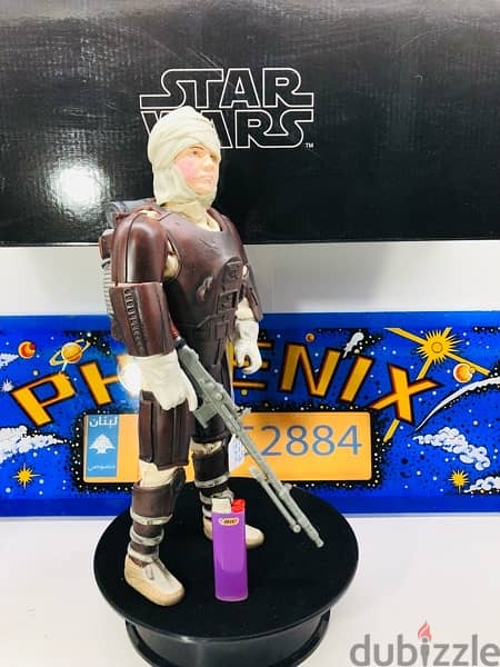 1/6 Vintage Action Figure Figurine Star Wars DENGAR Bounty Hunter 4