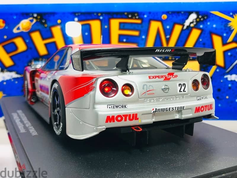 1/18 Autoart Nissan Nismo GT-R RARE Pitwork GT500 JGTC SUSUKA #22 7