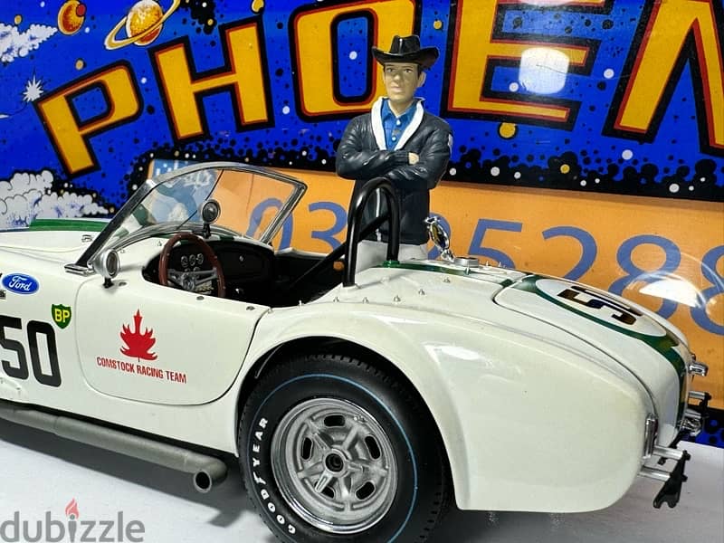 1/18 diecast EXOTO AC Cobra 289 Carroll Shelby  GT. Winner 1963 1