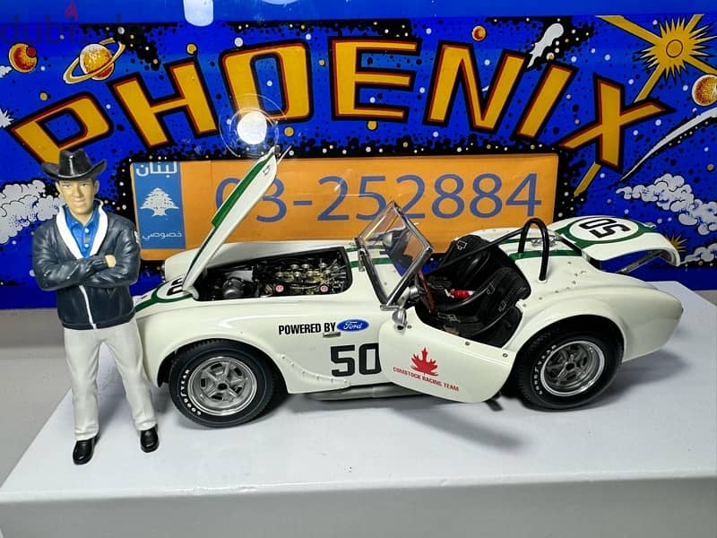 1/18 diecast EXOTO AC Cobra 289 Carroll Shelby  GT. Winner 1963 6