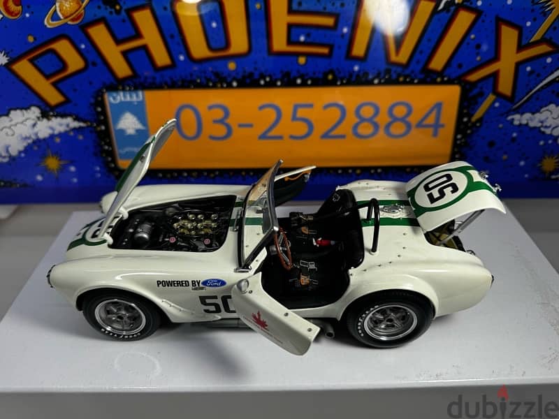 1/18 diecast EXOTO AC Cobra 289 Carroll Shelby  GT. Winner 1963 11