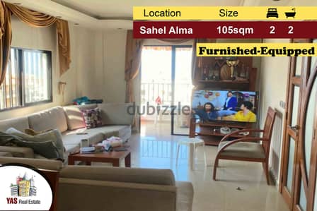 Sahel Alma 105m2 | Furnished/Equipped | View | Well Maintained|IVEH