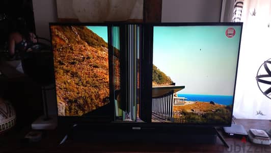 defected 50 Inch smart TV Samsung