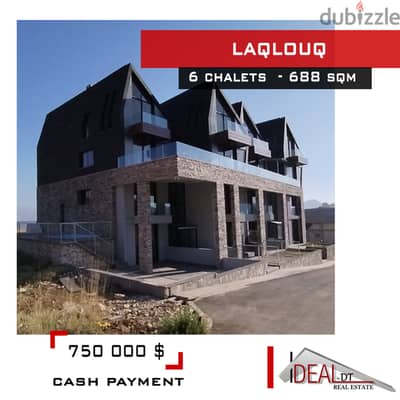 Multiple Chalets for sale in Laqlouq 688 sqm REF#CD1086