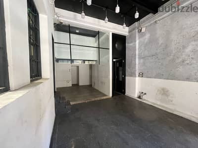 Shop for rent in hamra second away from main streetمحل للإيجار