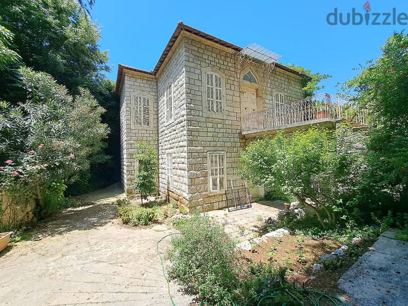 L15448 - Traditional House With Land & View for Sale In Bikfaya 0