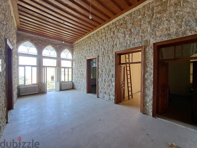L15448 - Traditional House With Land & View for Sale In Bikfaya 3