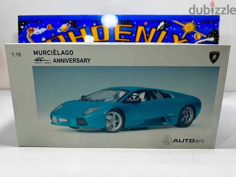 1/18 diecast Autoart FACTORY SEALED Murcièlago 40TH Aniverssary RARE. 0