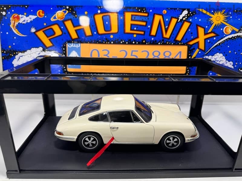 1/18 diecast Autoart Porsche 911 S 1967 Ivory White NEW SHOP STOCK 0