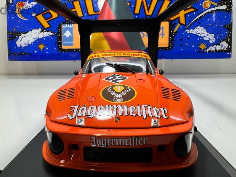 1/18 diecast Porsche 935 Winner Bergischer Lüwe DRM 1977 Jägermeister 3