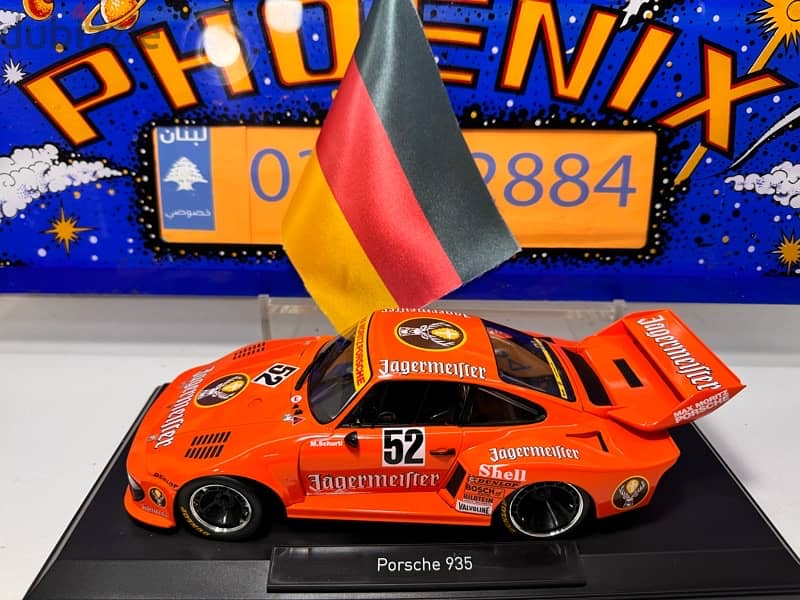 1/18 diecast Porsche 935 Winner Bergischer Lüwe DRM 1977 Jägermeister 5