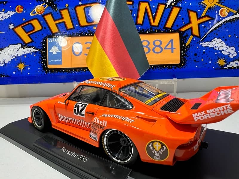 1/18 diecast Porsche 935 Winner Bergischer Lüwe DRM 1977 Jägermeister 7