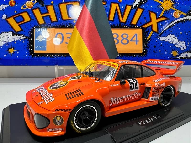 1/18 diecast Porsche 935 Winner Bergischer Lüwe DRM 1977 Jägermeister 8