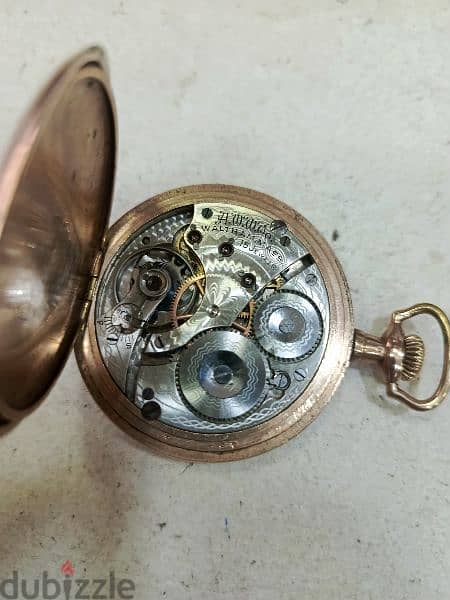 Waltham gold filled pocket watch 1