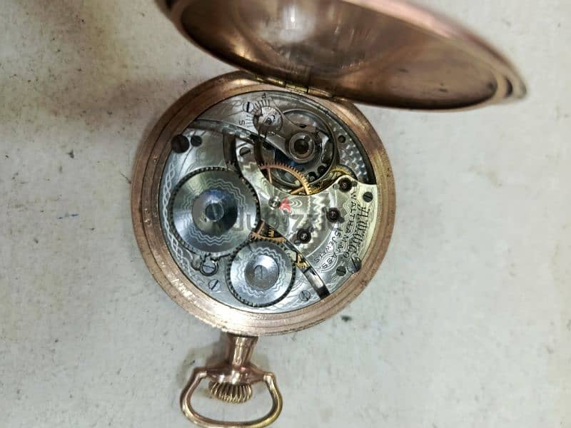 Waltham gold filled pocket watch 3