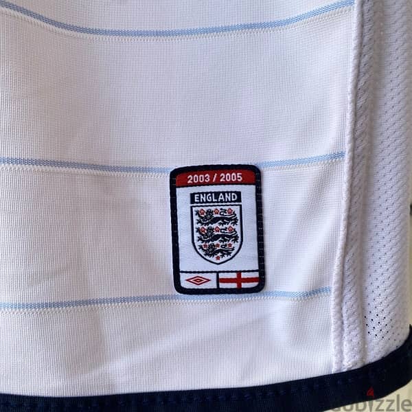 UMBRO England Football Team Double Face Jersey 2003 / 2005. 4