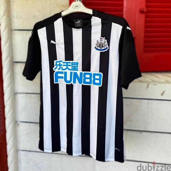 PUMA x Newcastle 2017-2018 Home Football Jersey. 1