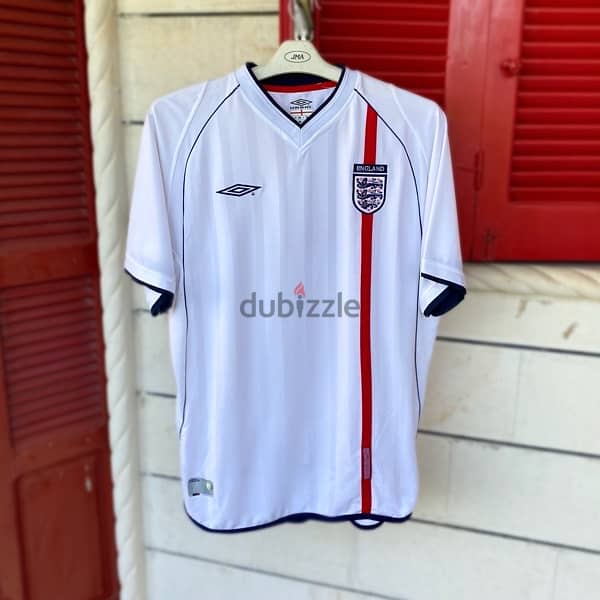 UMBRO x England 2001-2003 Retro Home Jersey. 0