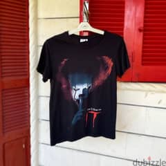 IT Horror Movie “You’ll Float Too” Black T-Shirt.