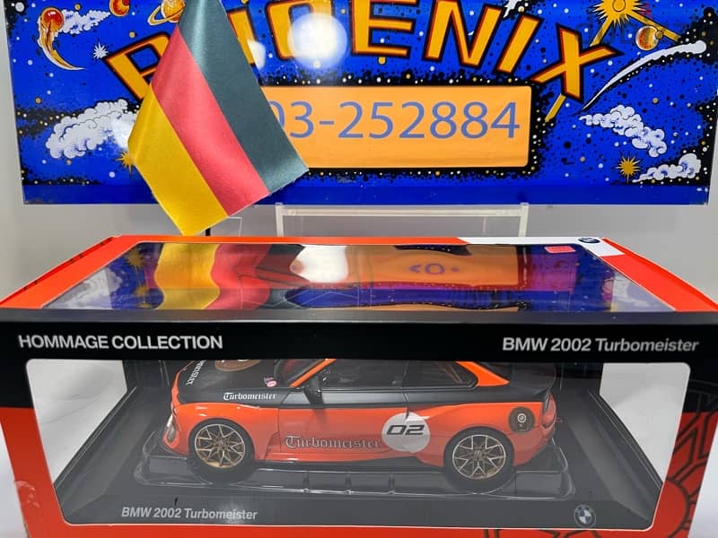 1/18 diecast BMW 2002M Turbomeister Hommage 1