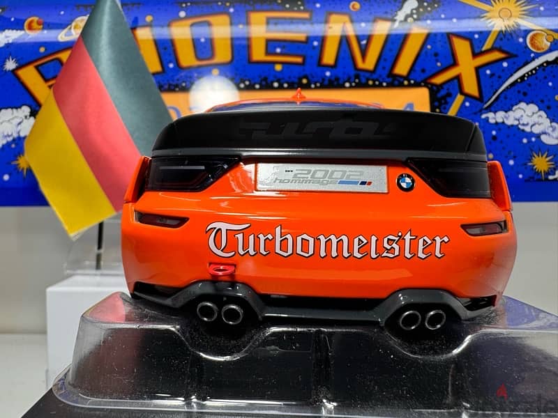 1/18 diecast BMW 2002M Turbomeister Hommage 2