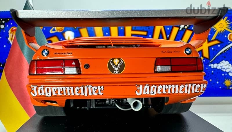 1/18 diecast BMW M1 (LIMITED 750 PIECES) DRT 1982 Jägermeister 6