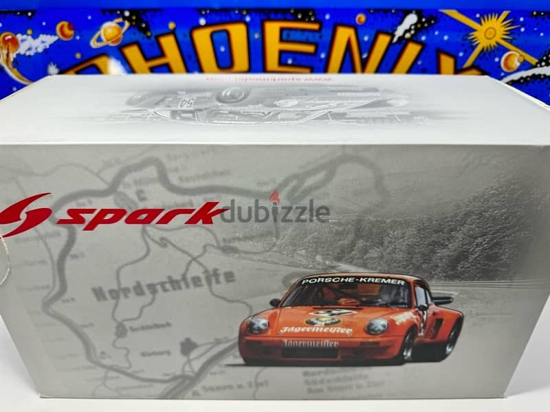 1/18 diecast SPARK Porsche 911RSR 3.0 #54 Nürburgring 1975 RARE 2