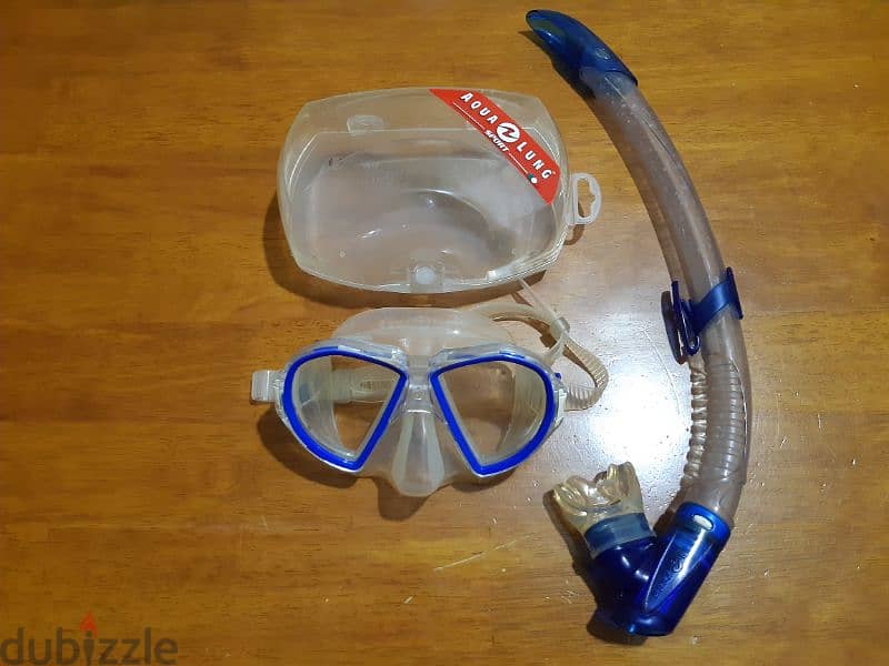 Aqua Lung mask and snorkel 0