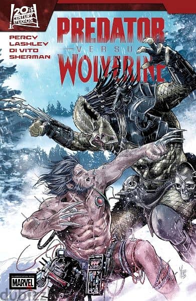 Predator vs Wolverine comicbook