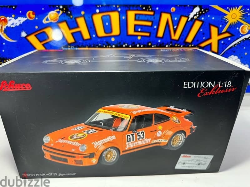 1/18 diecast Porsche 934-RSR #GT53 CERTIFICATE Jägermeister LIMITED 9