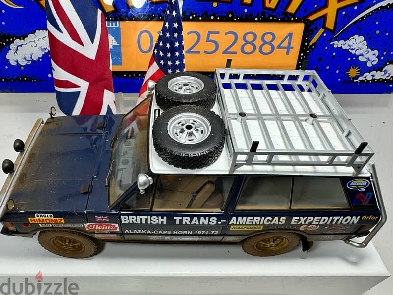 1/18 diecast RATE Range Rover Trans-American Limited 500 pieces dirty 12