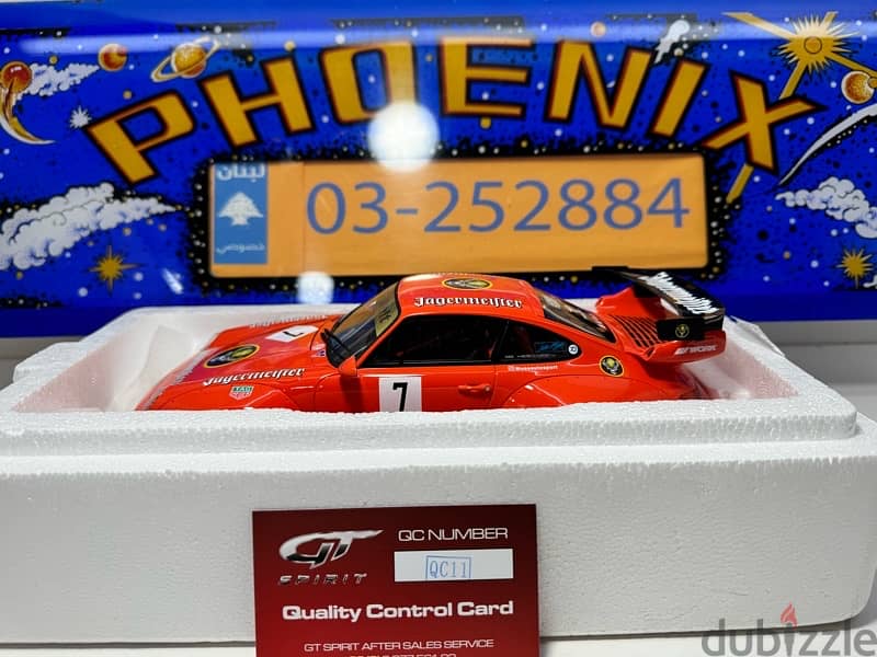 1/18 diecast Porsche 1996 RWB 993 (RARE LIMITED 450 PIECES WORLD WIDE) 4