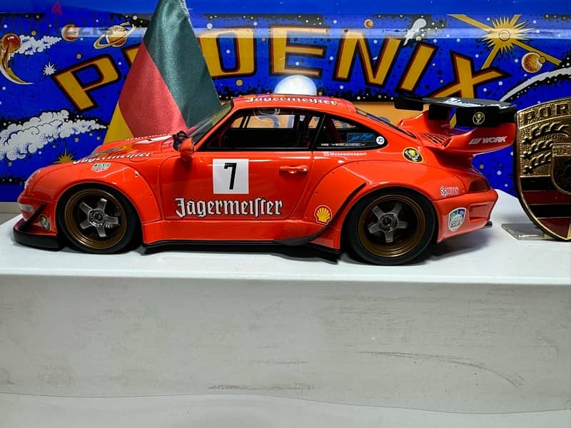 1/18 diecast Porsche 1996 RWB 993 (RARE LIMITED 450 PIECES WORLD WIDE) 8