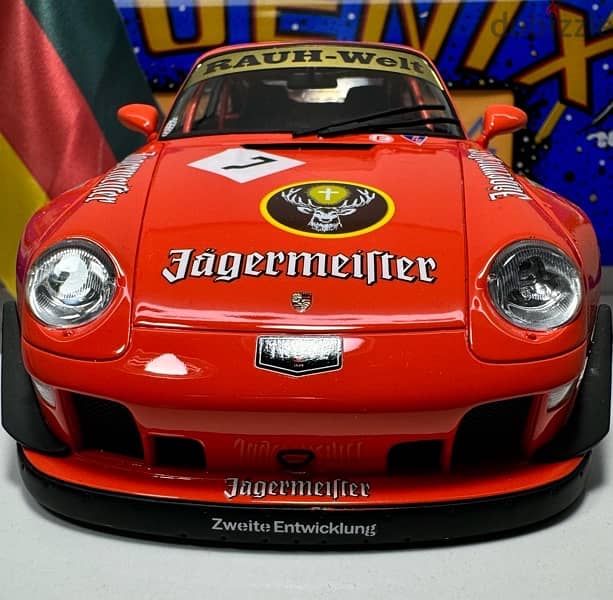 1/18 diecast Porsche 1996 RWB 993 (RARE LIMITED 450 PIECES WORLD WIDE) 10