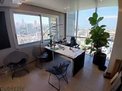 Semi-Furnished and Decorated office