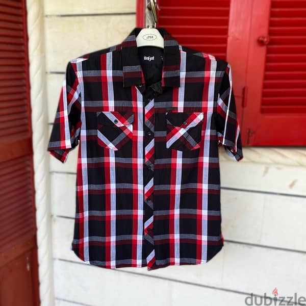 UNKUT Plaid Shirt. 0