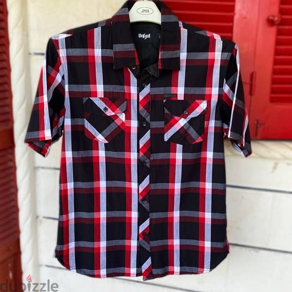 UNKUT Plaid Shirt. 1