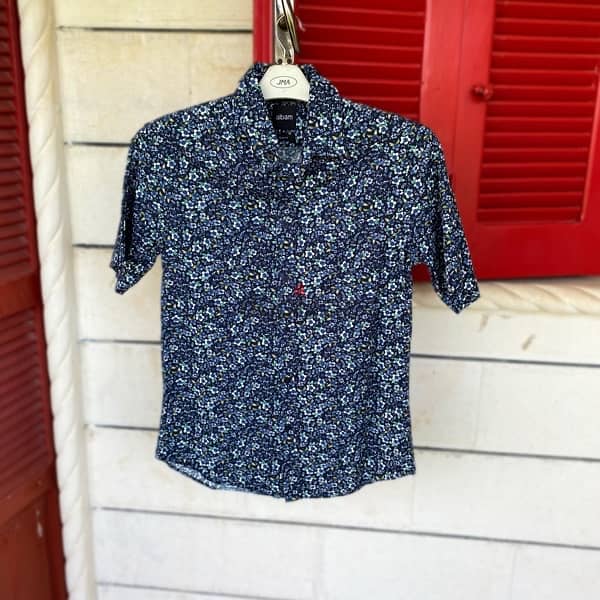 ALBAM Floral Slim Fit Shirt. 0