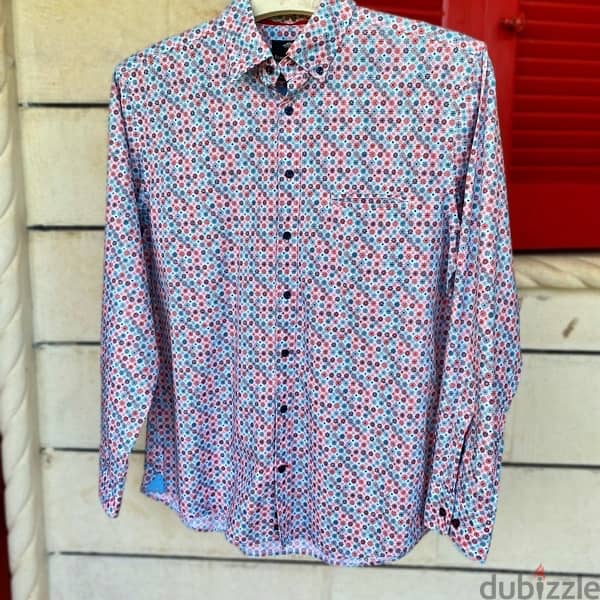 FYNCH-HATTON “Premium Summer Print” Shirt. 1