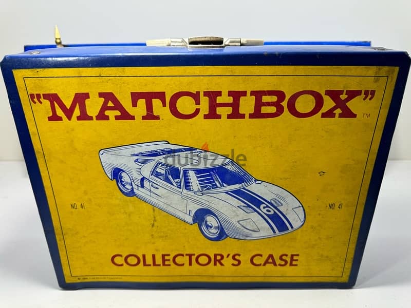 Vintage 1966-69 Matchbox Lesney England Carry Case 48 Not 1/18 7