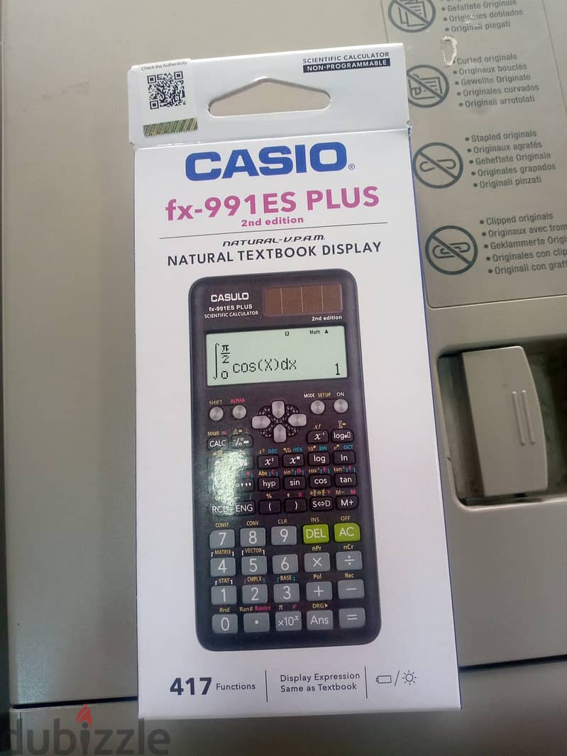 CASIO FX-991ES PLUS 2ND EDITION CALCULATOR 0