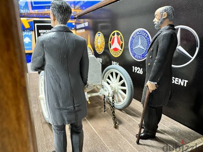 1/18 diecast Diorama Mercedes 35hp 1901 Gotlieb / Benz Figures 0