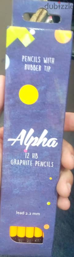 ALPHA 12 HB GRAPHITE PENCILS
