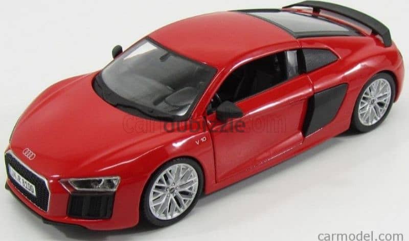 Audi R8 V10 (2015) diecast car model 1;24. 0