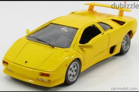 Lamborghini Diablo 1990 diecast car model 1;18.