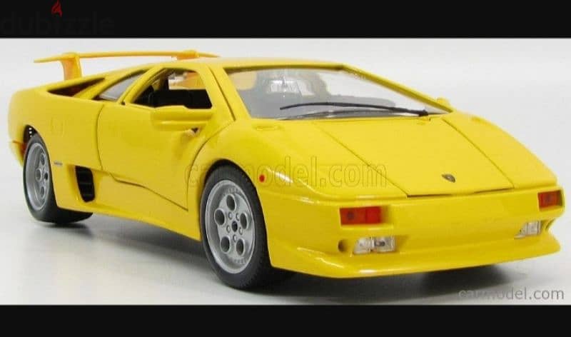 Lamborghini Diablo 1990 diecast car model 1;18. 3